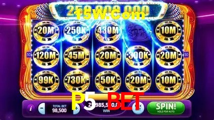 Biblioteca de slots populares na P5 Bet